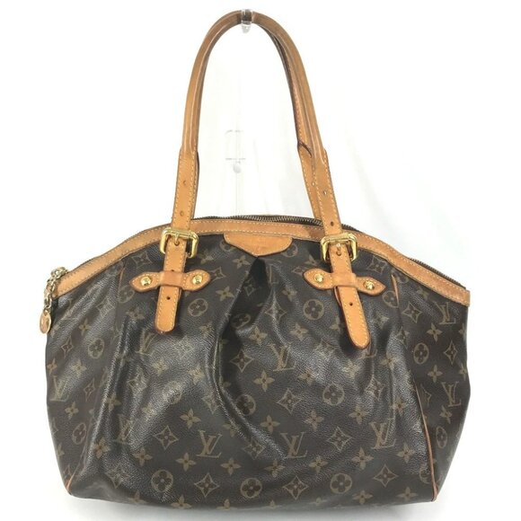 LOUIS VUITTON M40144 Monogram Tivoli GM Shoulder Bag Tote Bag Brown - Picture 1 of 16